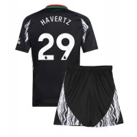 Dětský fotbalový dres Arsenal Kai Havertz #29 2024-25 Venkovní Krátký Rukáv (+ trenýrky)